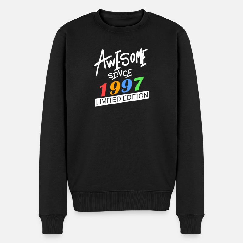 1997 - Né en 1997 - Pull Premium bio Homme - noir