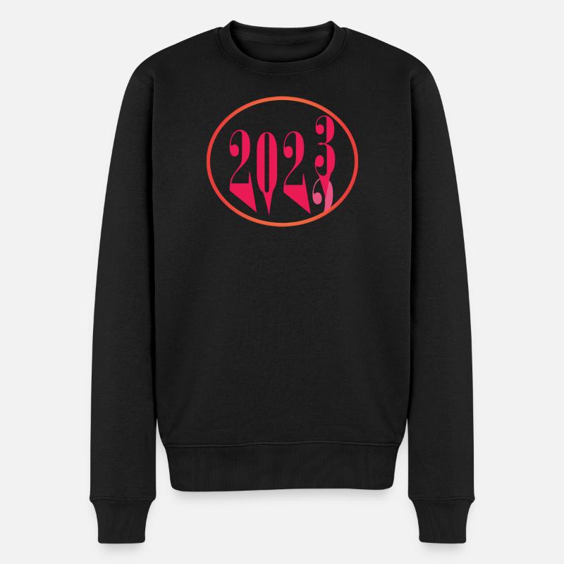 2022 2023 - Männer Premium Bio Pullover - Schwarz