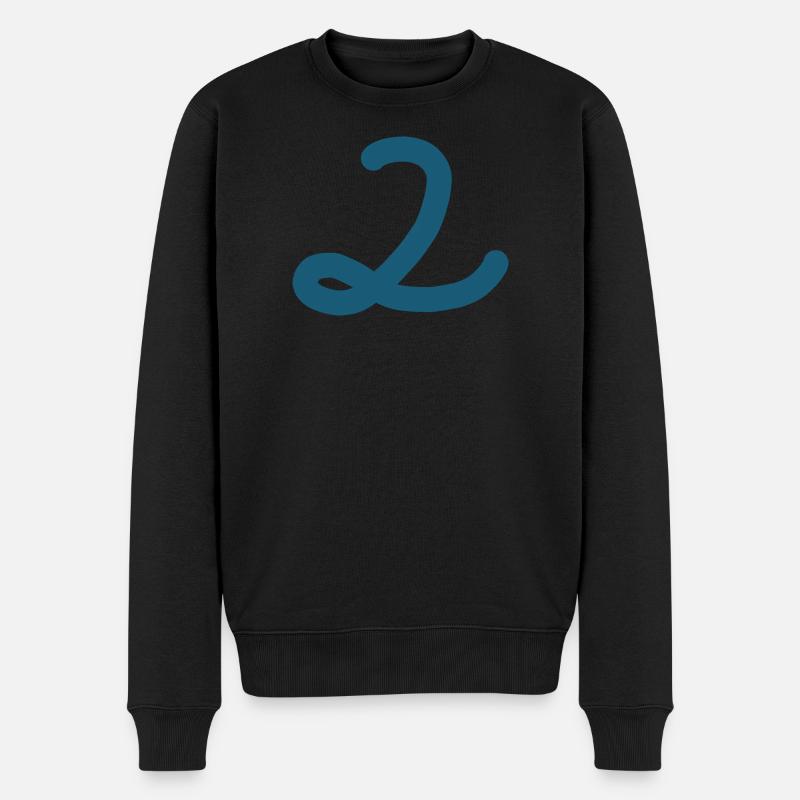 2 Numéro deux - Pull Premium bio Homme - noir
