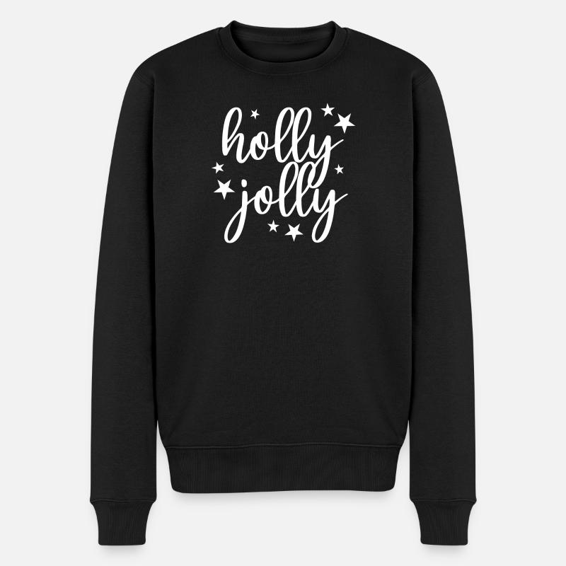 Holly Jolly Noël Noël - Pull Premium bio Homme - noir