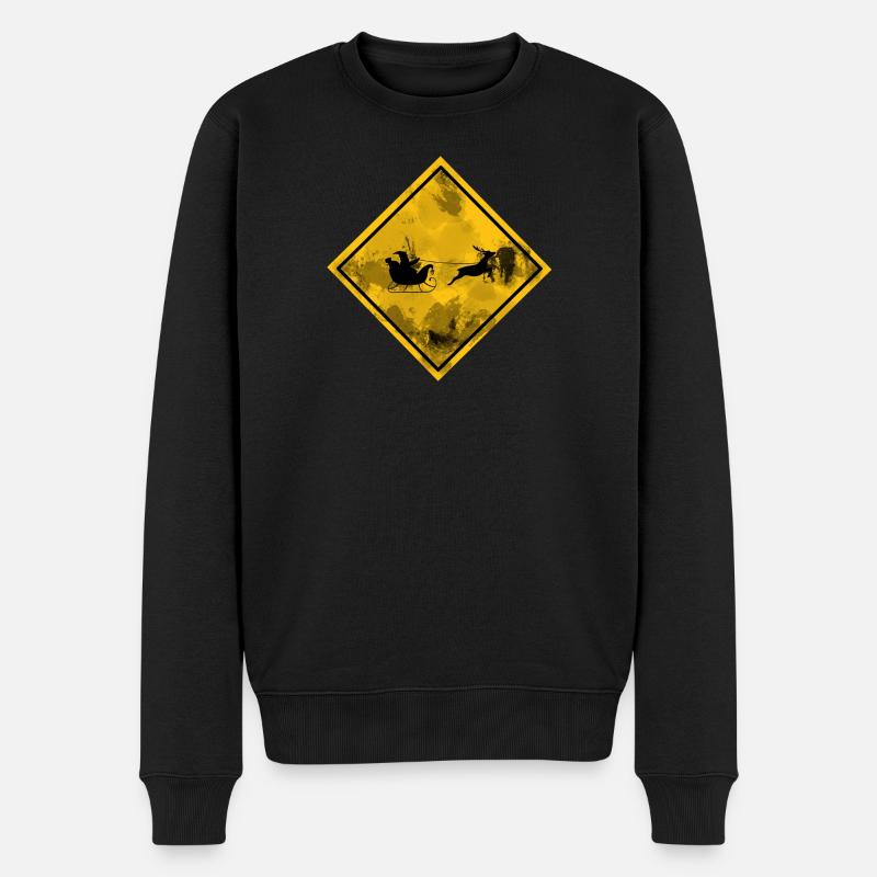Traversée de Slay - Pull Premium bio Homme - noir
