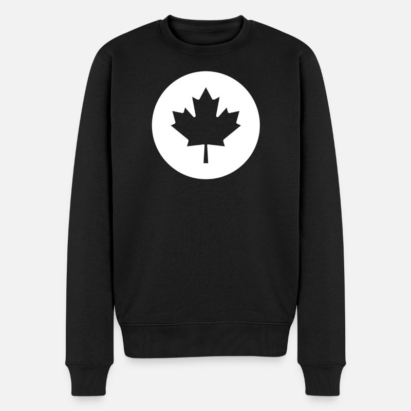 Canada, j'aime le canada, j'adore le canada - Pull Premium bio Homme - noir
