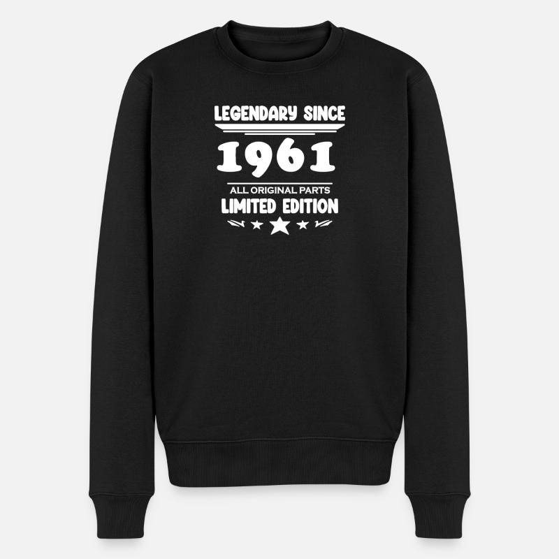 Année de construction 1961 - Pull Premium bio Homme - noir