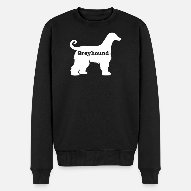 Lévrier - Pull Premium bio Homme - noir