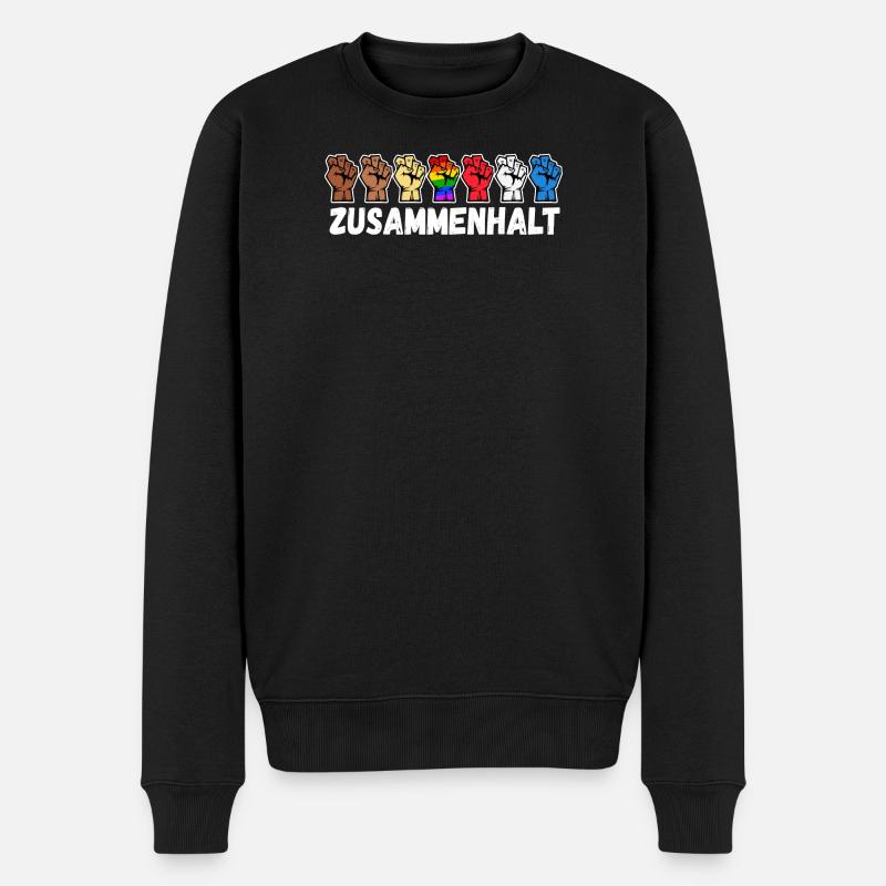 Right Gay Rainbow Lgbt Slogan - Pull Premium bio Homme - noir