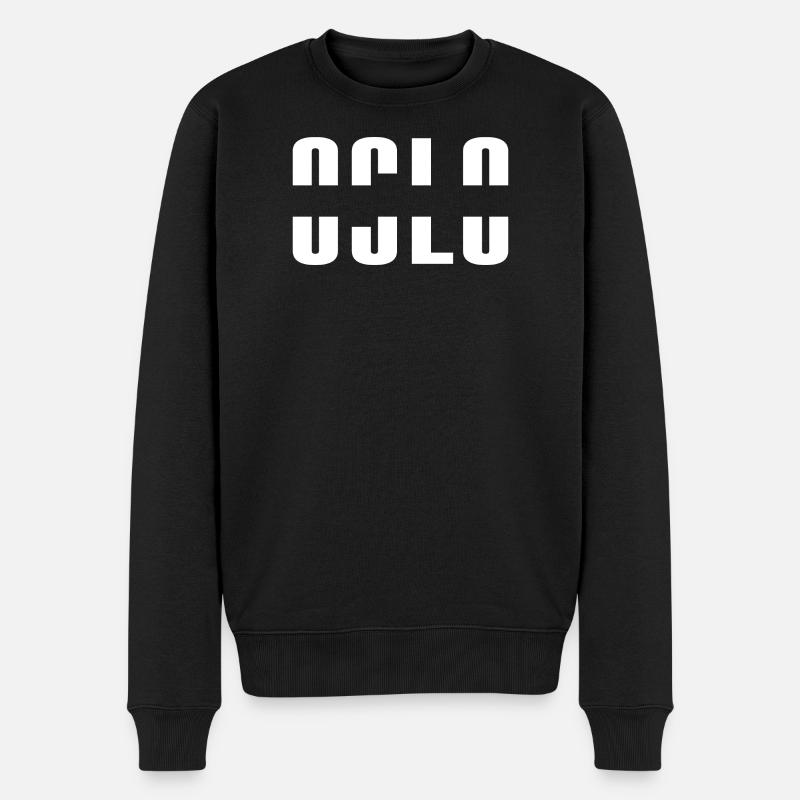 Oslo - Pull Premium bio Homme - noir