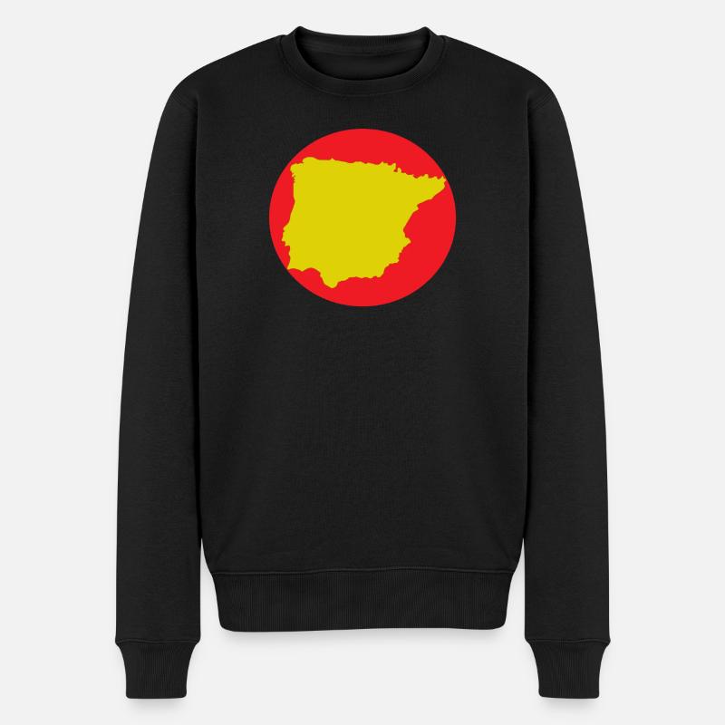 Sefarad - Männer Premium Bio Pullover - Schwarz