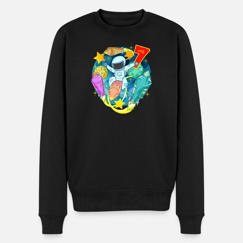 7 ans anniversaire - Pull Premium bio Homme - noir