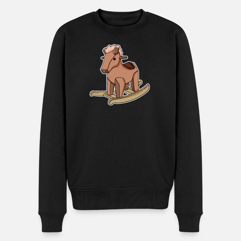 Cheval - Pull Premium bio Homme - noir