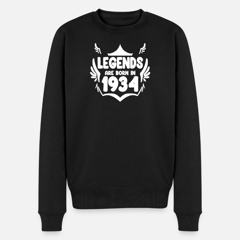 1934 - Pull Premium bio Homme - noir