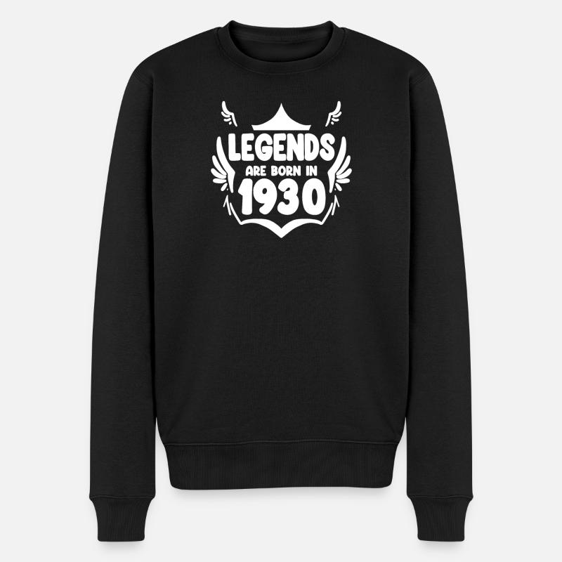 1930 - Pull Premium bio Homme - noir
