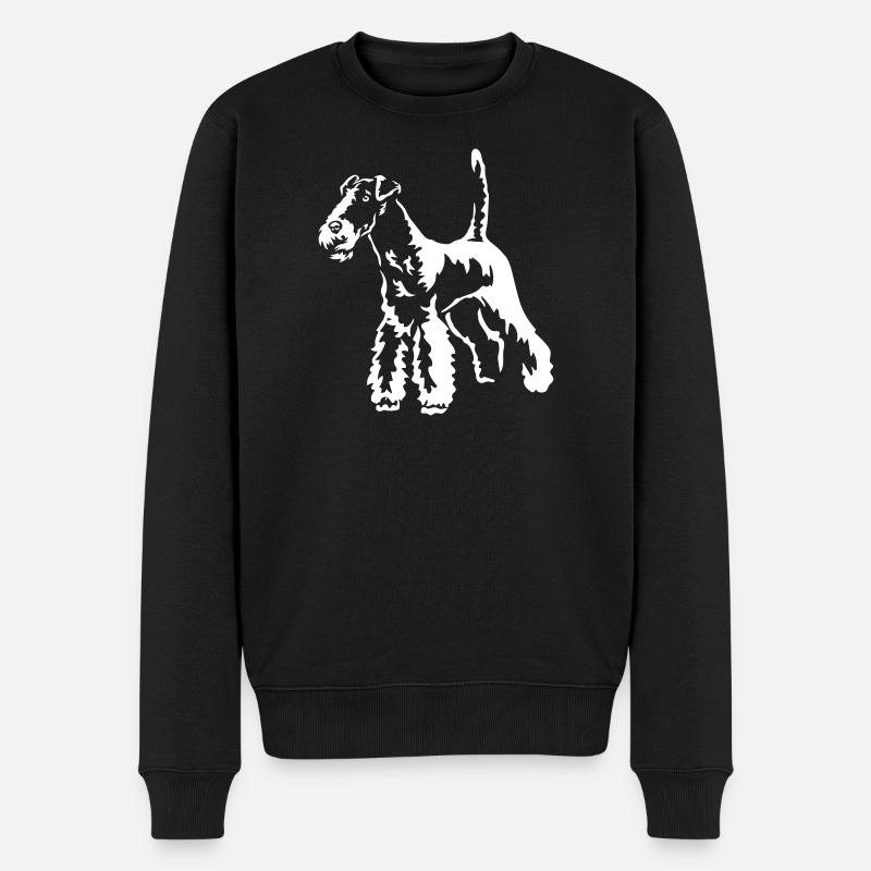 Fox Terrier « Édition Noire » - Pull Premium bio Homme - noir