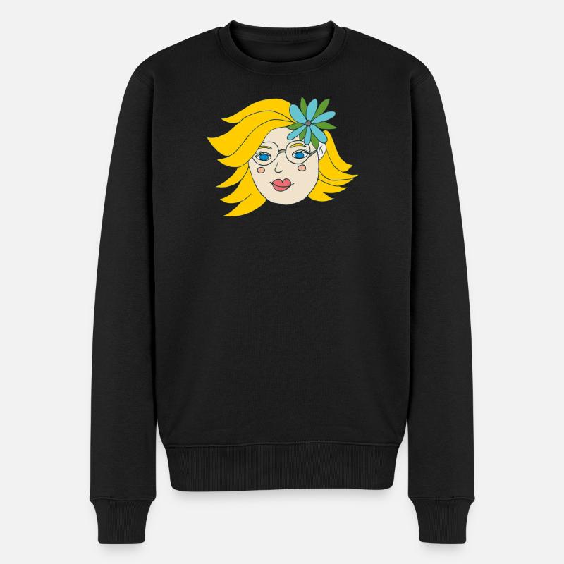 Fille d’été - Pull Premium bio Homme - noir