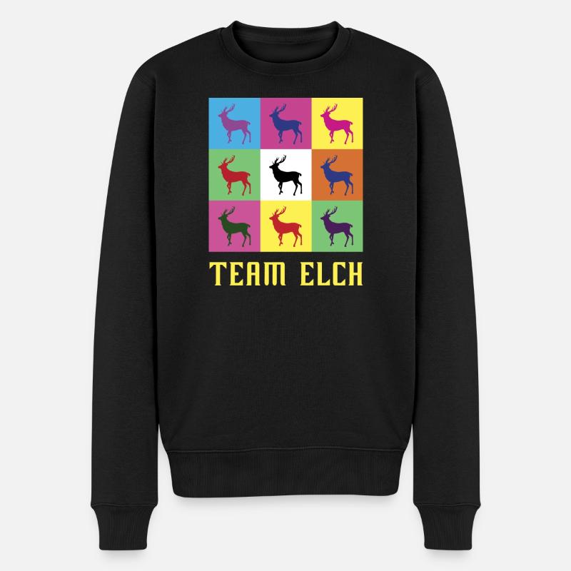 Équipe Elk - Pull Premium bio Homme - noir