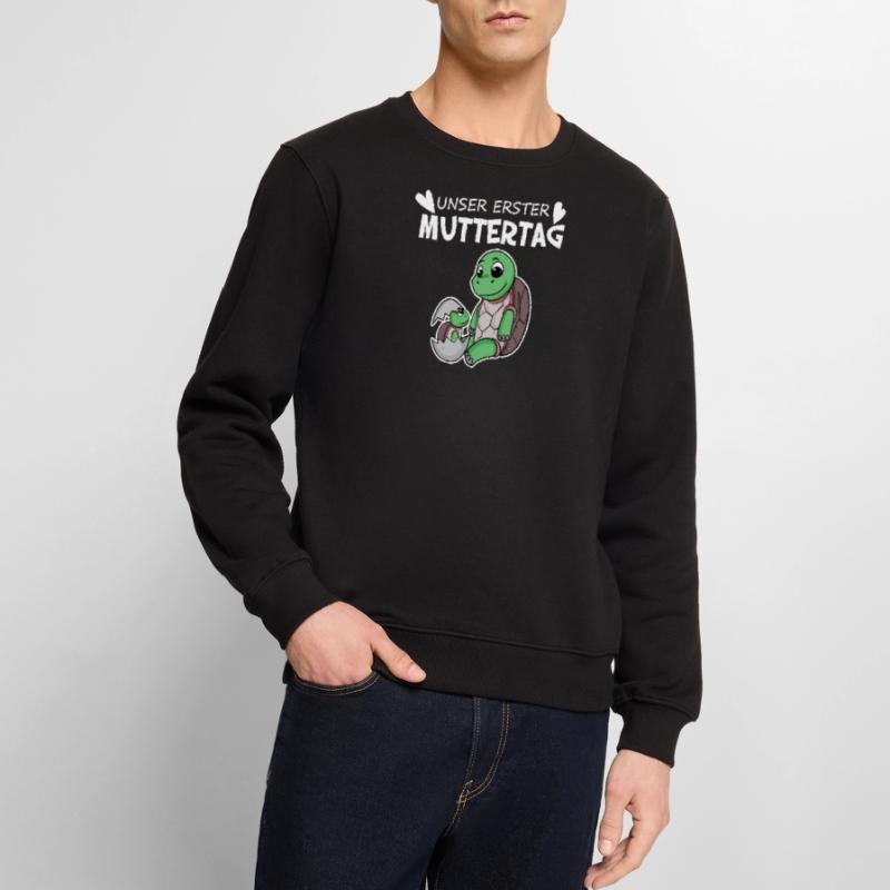 Muttertag - erster Muttertag Geschenk Männer Premium Bio Pullover