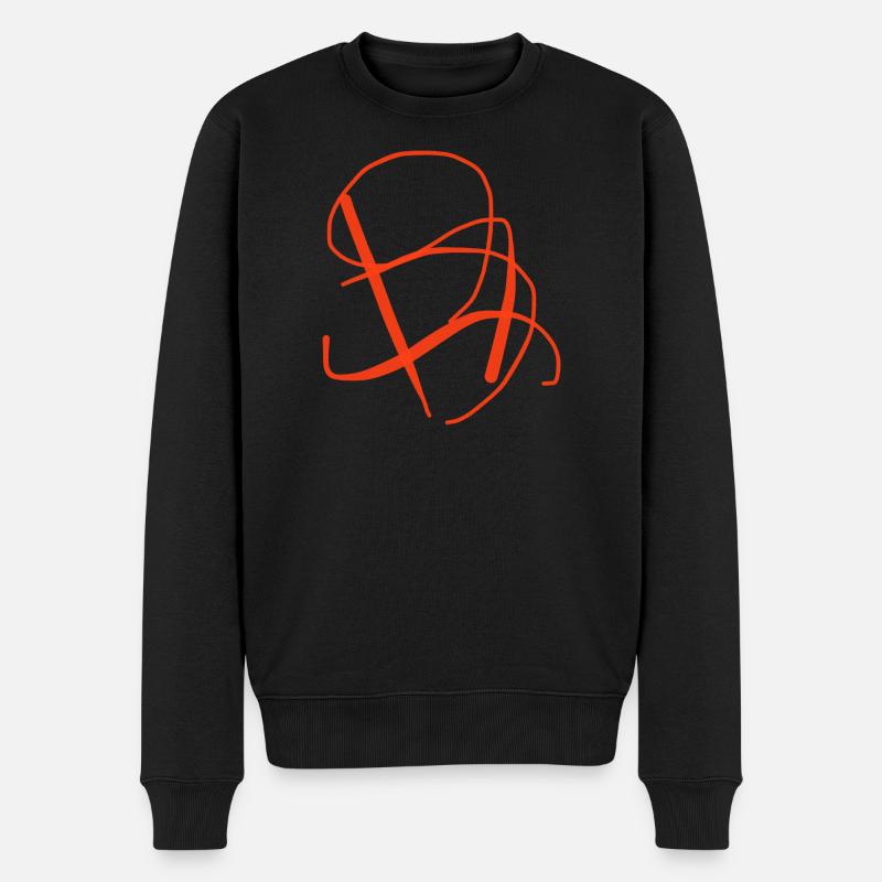 Geschenkidee für Kunststudent - Männer Premium Bio Pullover - Schwarz
