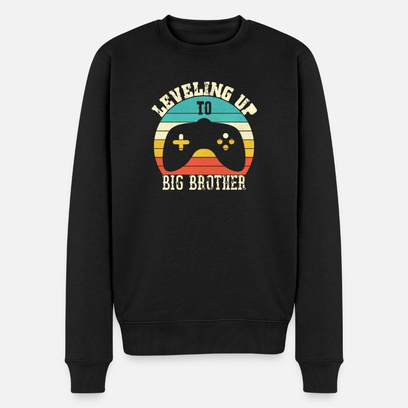 Passez au niveau de Big Brother - Pull Premium bio Homme - noir