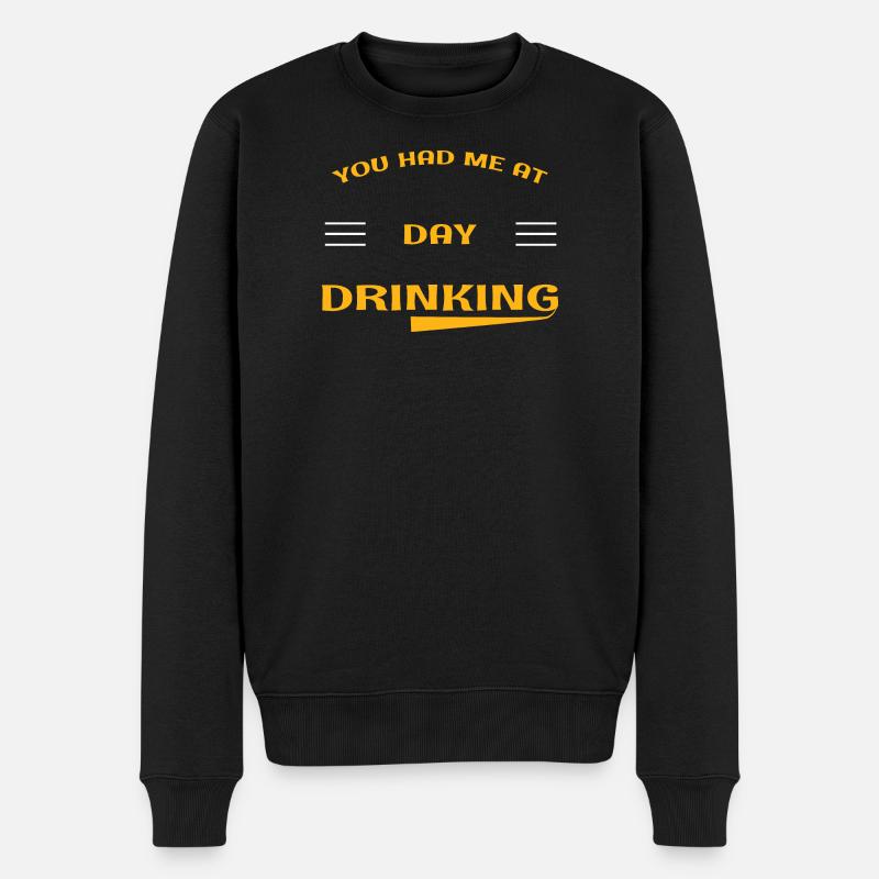 Consommation quotidienne d’alcool - Pull Premium bio Homme - noir