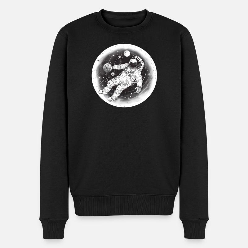 Astronaute - Pull Premium bio Homme - noir