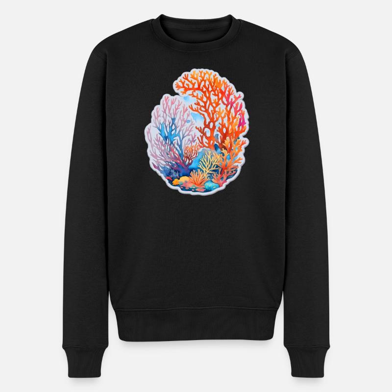 Corail - Pull Premium bio Homme - noir