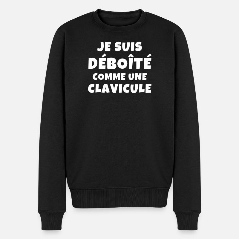 alcool, alcool humour, ivrogne - Pull Premium bio Homme - noir