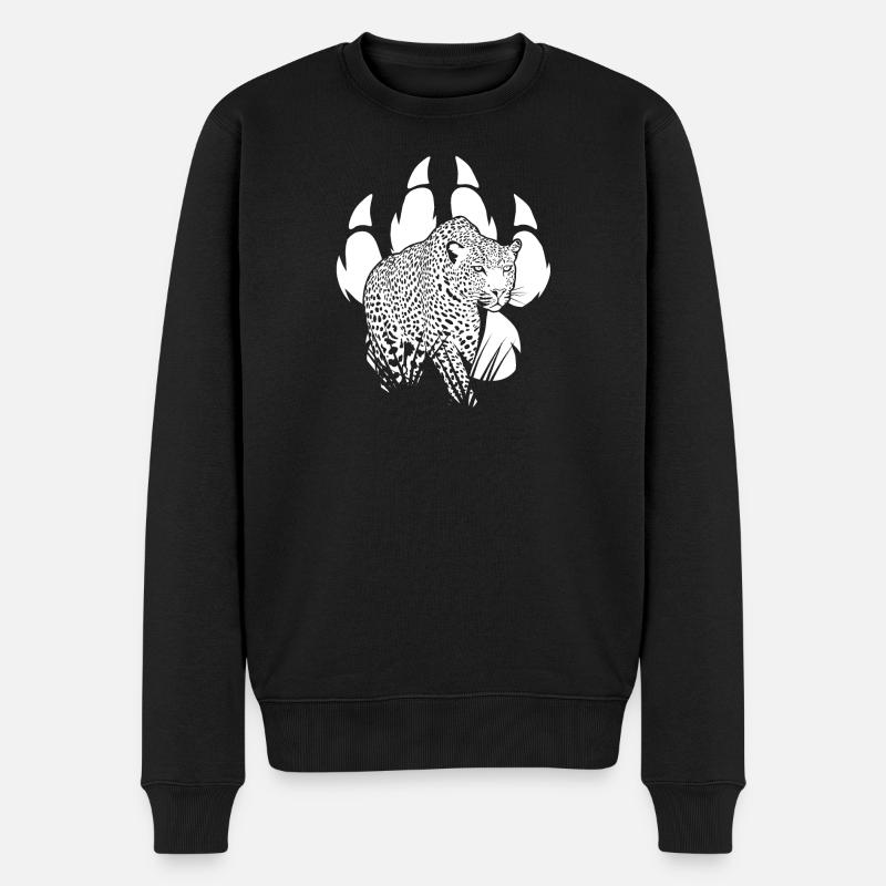 Patte de Panthère - Pull Premium bio Homme - noir