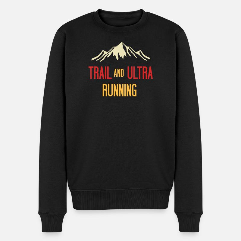 Trail et Ultra Running - Pull Premium bio Homme - noir