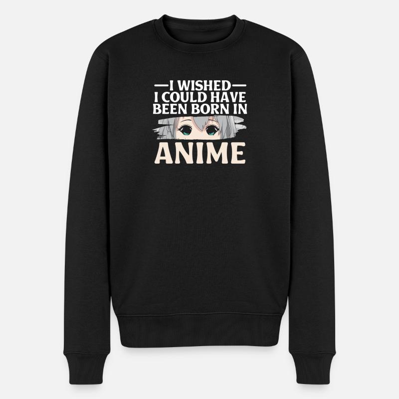 Conception de séries animées - Pull Premium bio Homme - noir