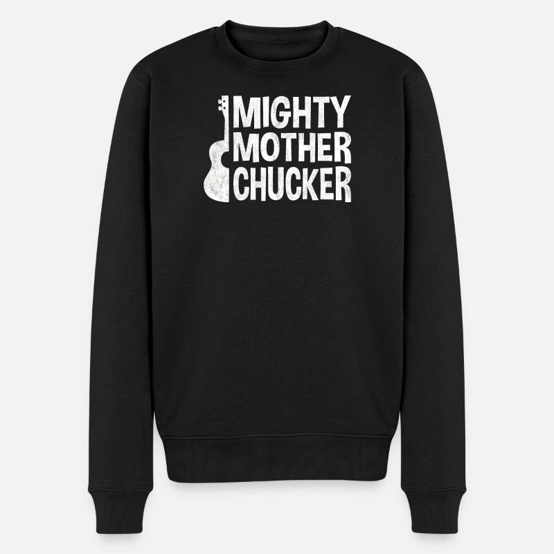 Puissante mère Chucker - Pull Premium bio Homme - noir