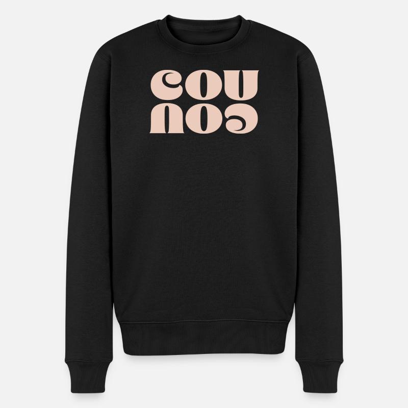 COU COU - Pull Premium bio Homme - noir