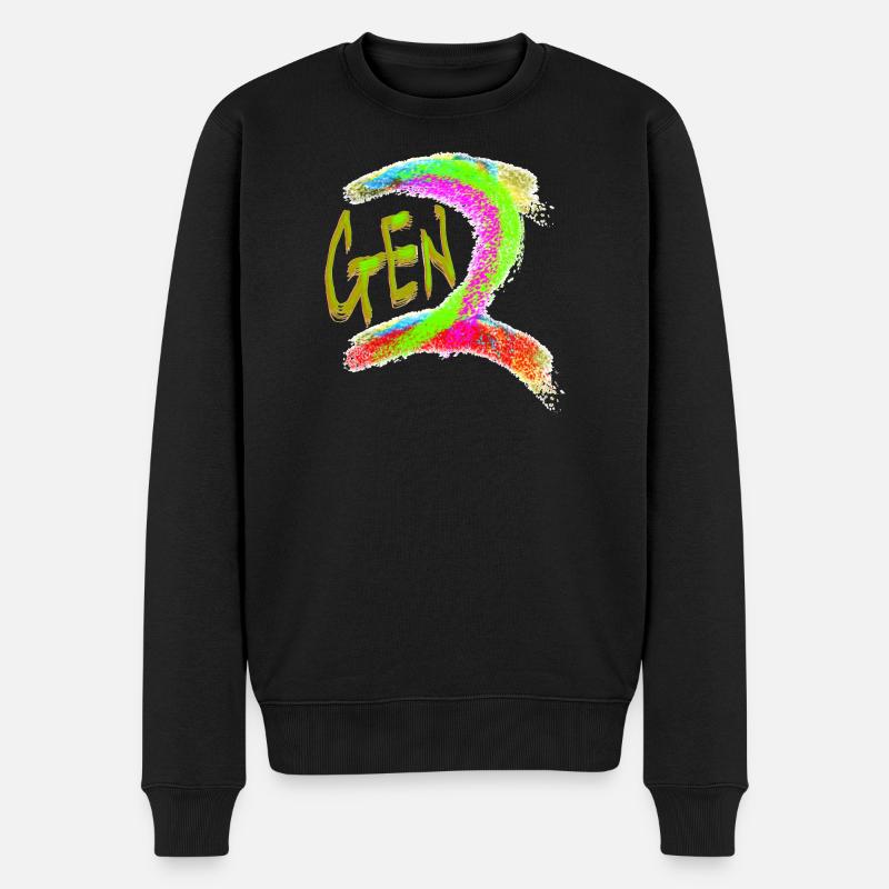 Génération Z - Pull Premium bio Homme - noir