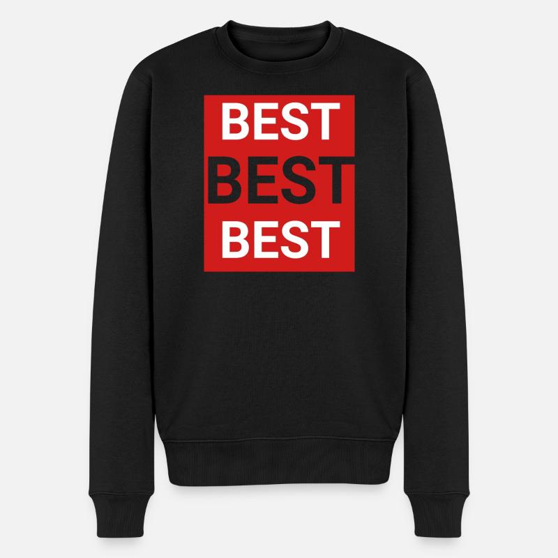 Meilleur - Pull Premium bio Homme - noir