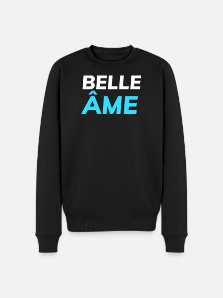 belle âme - Pull Premium bio Homme - noir