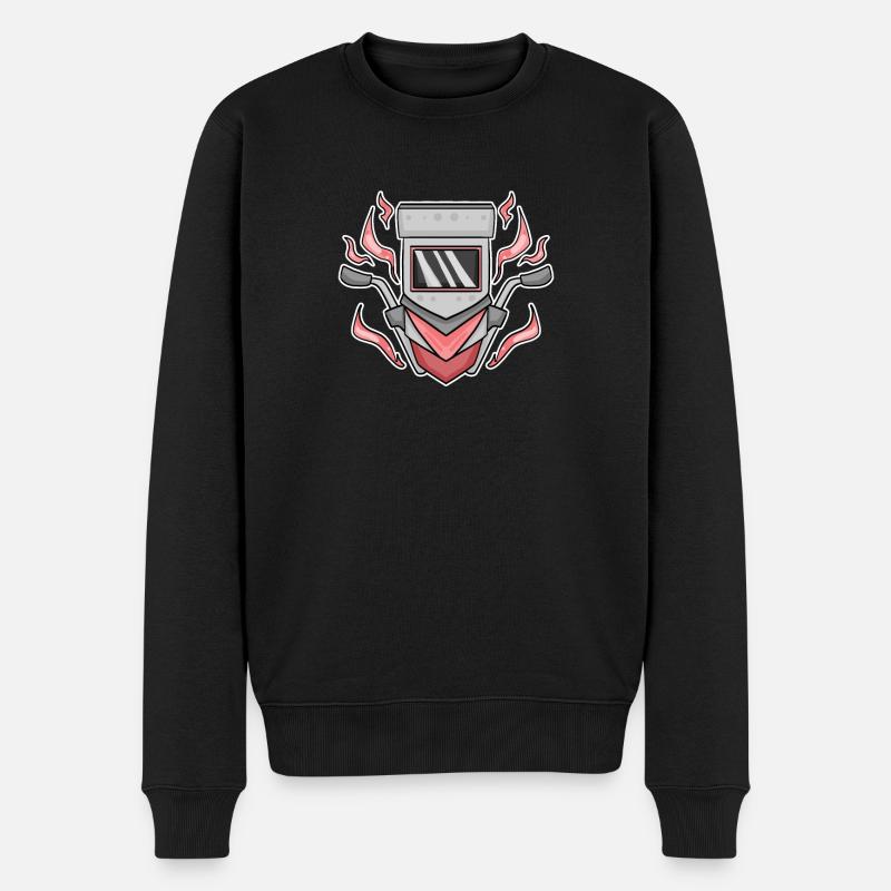 Locksmith welding - Men's Premium Organic Jumper - black