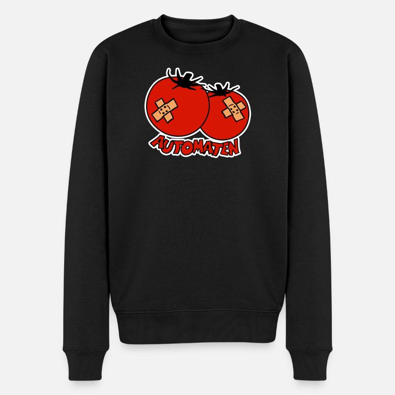 Automaten - Männer Premium Bio Pullover - Schwarz