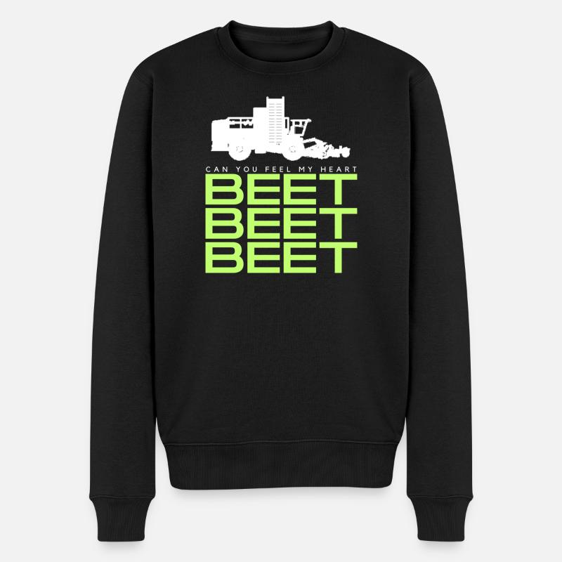 Récolteuse de betteraves T-shirt - Pull Premium bio Homme - noir