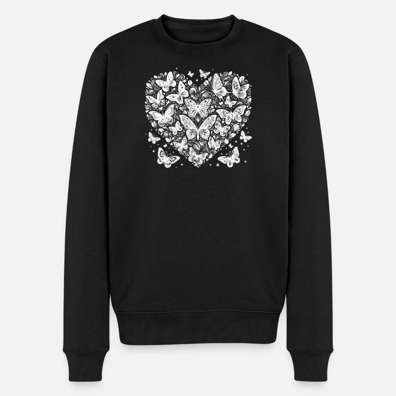 Battement d'Amour - Pull Premium bio Homme - noir