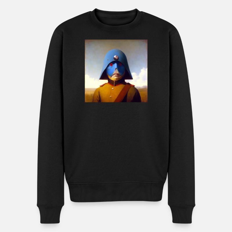 Surreal 10 - Männer Premium Bio Pullover - Schwarz