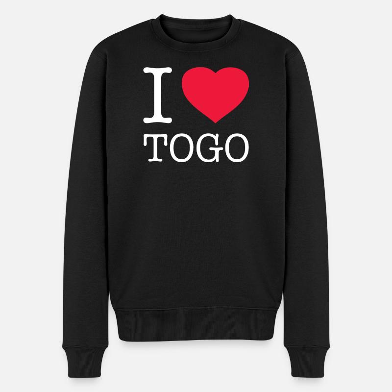 J’AIME LE TOGO - Pull Premium bio Homme - noir