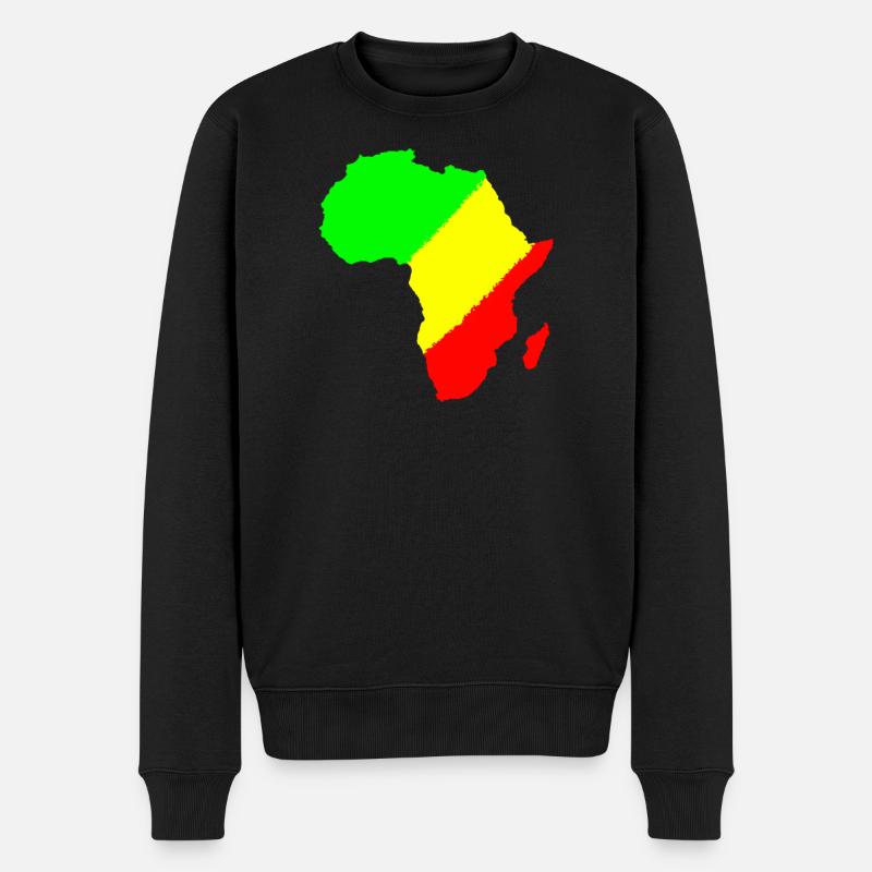 afrique - Pull Premium bio Homme - noir