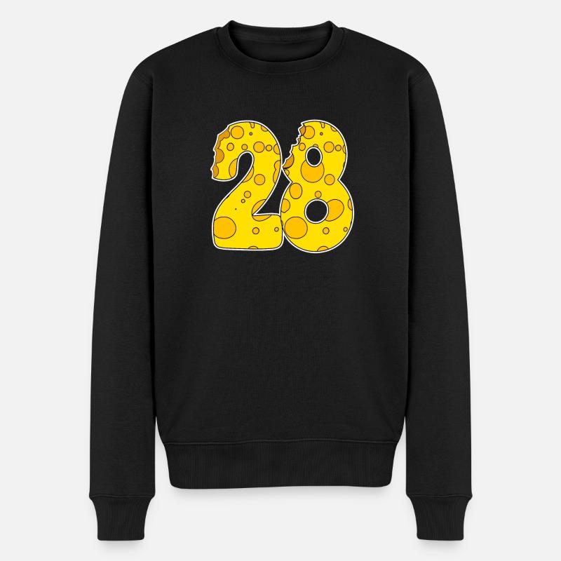 28 ans Lustig Käse - Pull Premium bio Homme - noir