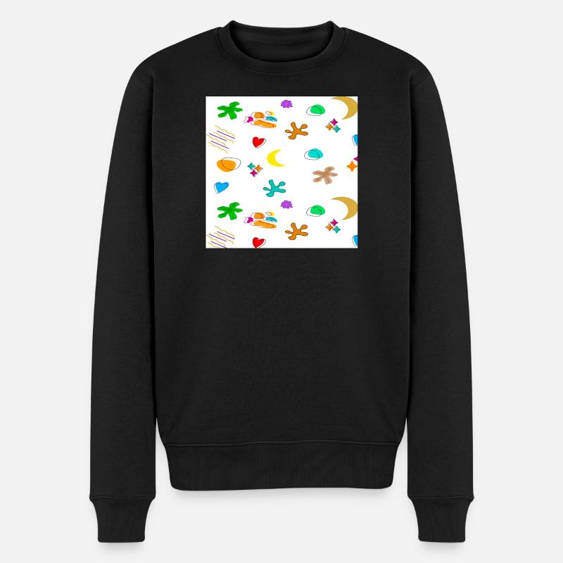 Modèle1 - Pull Premium bio Homme - noir