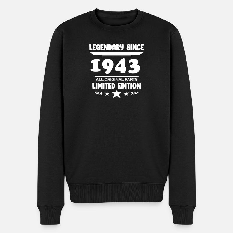 1943 - Année 1943 - Année 1943 - Pull Premium bio Homme - noir