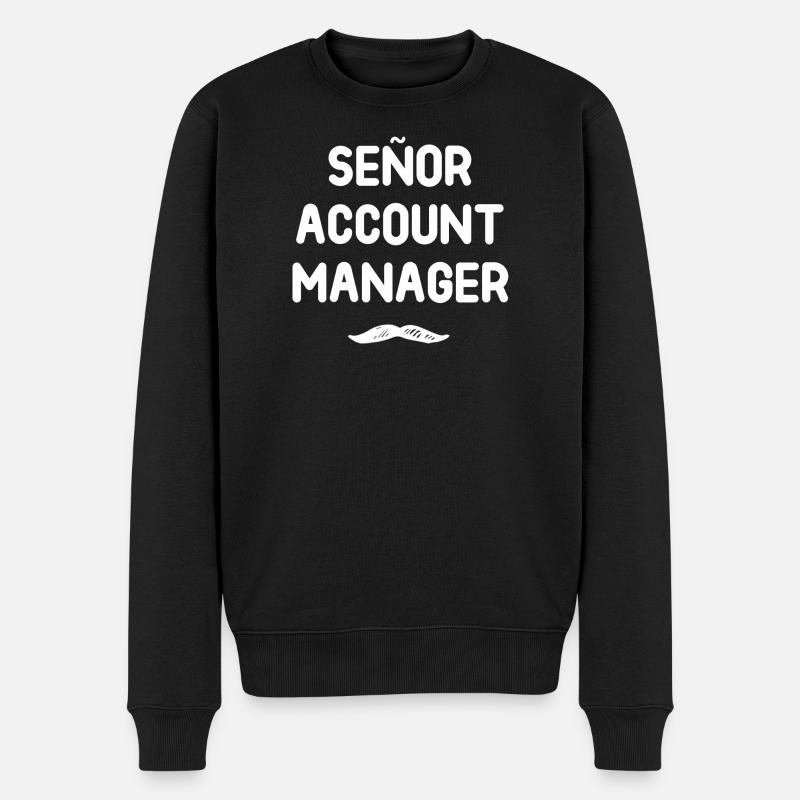 Gestionnaire de compte Señor - Pull Premium bio Homme - noir