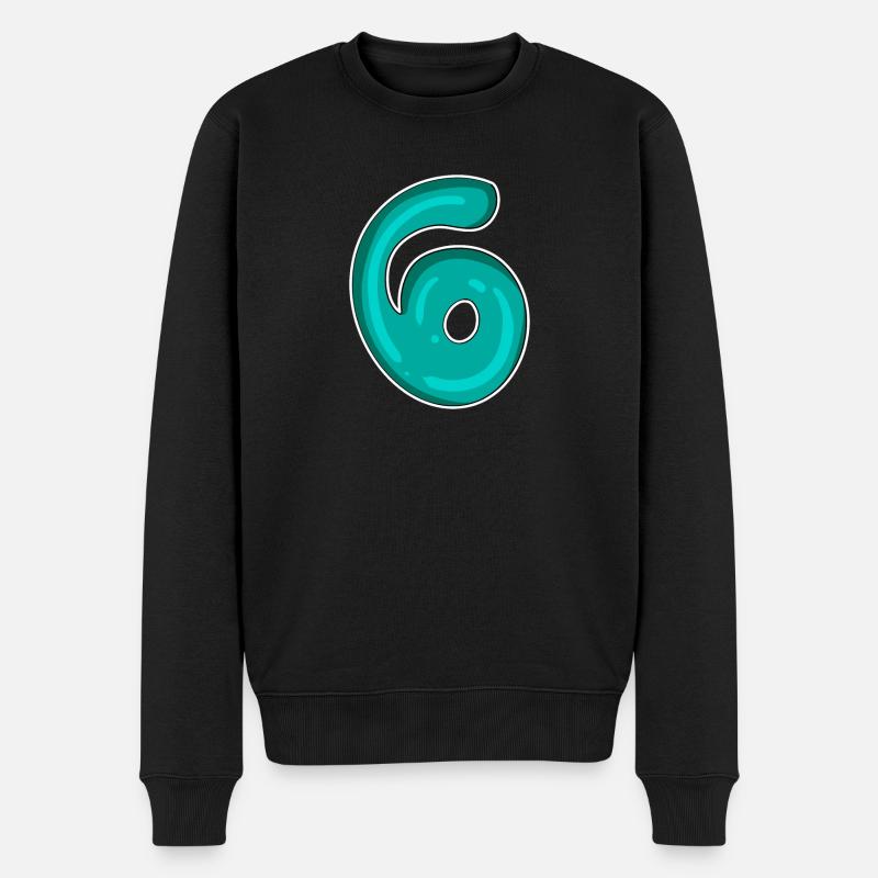 Numéro 6 Numéro - Pull Premium bio Homme - noir