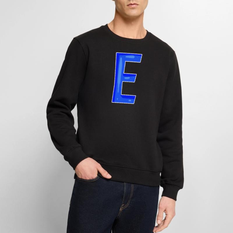 Point E - Initial point E Men's Premium Organic Jumper