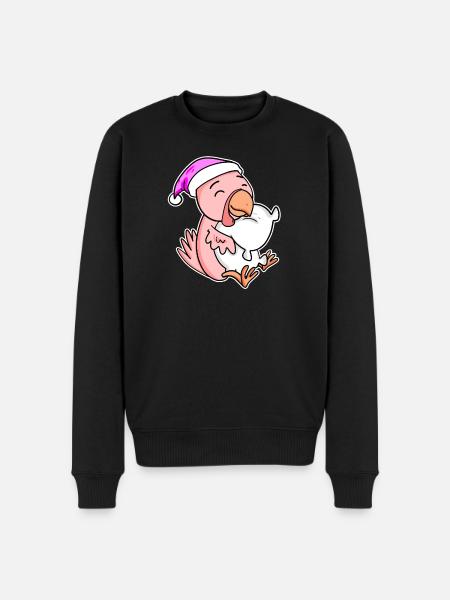 Chicken Tired Sleeping Sleeping Girl - Men's Premium Organic Jumper - black