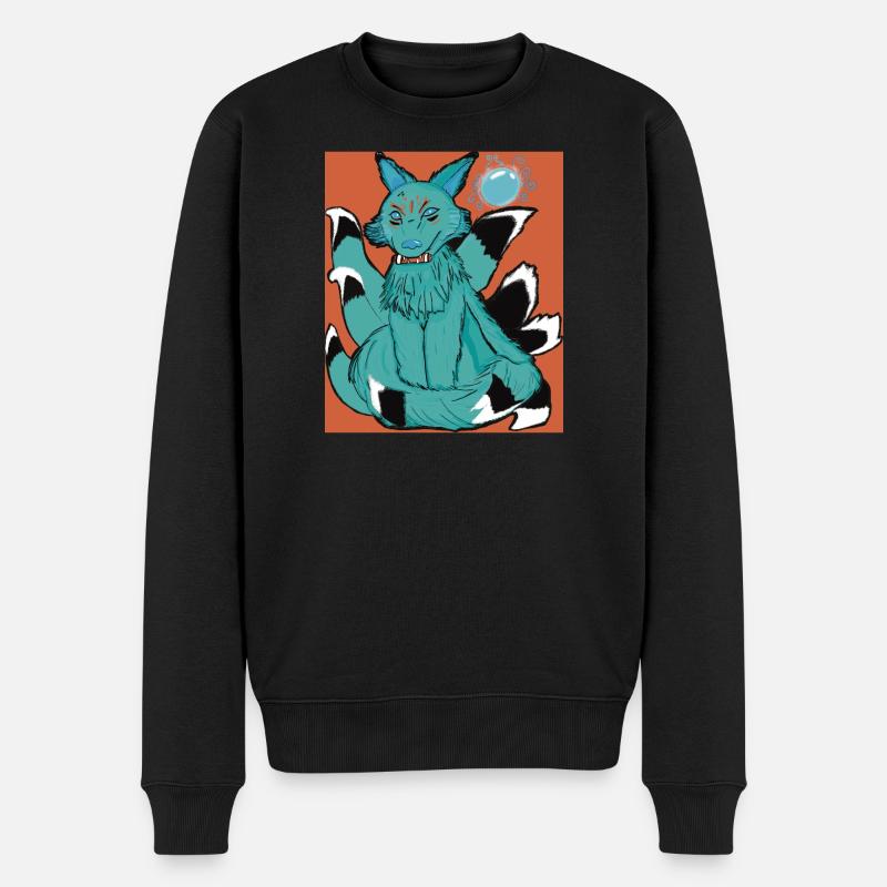 Hoshi no tama de Kitsune - Pull Premium bio Homme - noir