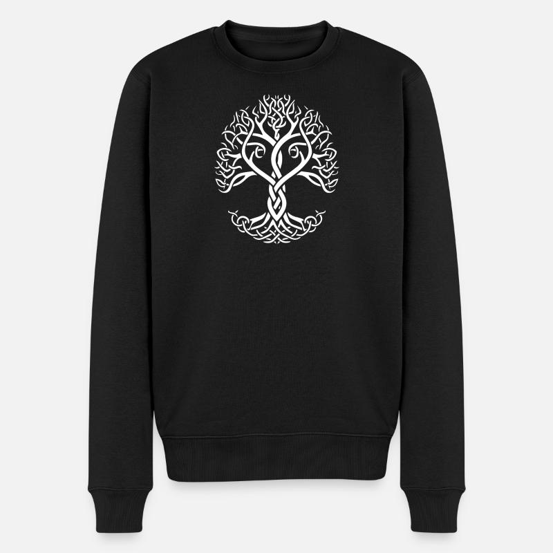 Yggdrasil arbre de vie - Pull Premium bio Homme - noir