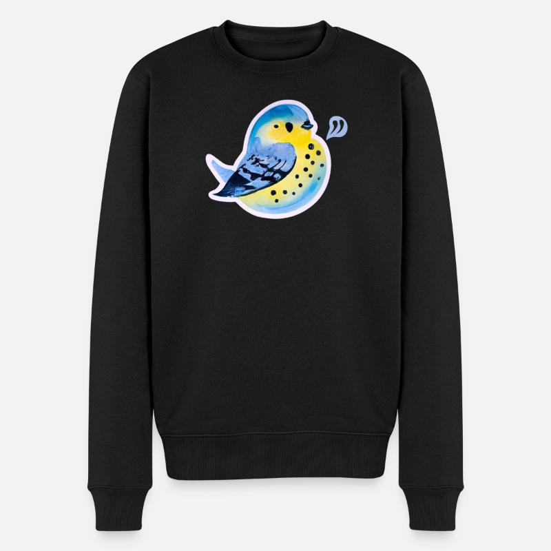 Mésange - Pull Premium bio Homme - noir